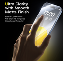 Baseus Crystalline Series Anti-Glare Full-Coverage HD Tempered Glass Screen Protector for IPhone 15 Pro Max