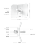 TP-Link Beam Bridge 5 UR KIT Omada 5GHz 867Mbps Ultra-Range Indoor/Outdoor Wireless Bridge