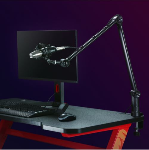 Bracom Professional Microphone Spring Arm Stand