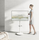 Bracom Chic TV Display Floor Stand White