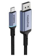 Baseus High Definition Series Type-C to DP 8K Adapter 2m Cluster Black