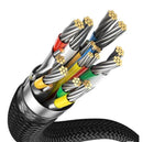 Baseus High Definition Series Type-C to DP 8K Adapter 2m Cluster Black