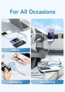 Vention USB 2.0 A Male to 3-in-1 USB-C & Lightning & Micro-B Male 3A Cable Aluminum Alloy 1.5m
