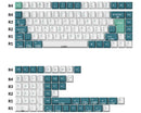 Keychron ISO Cherry Profile Dye-Sub PBT Full Set Keycap Set - White Mint