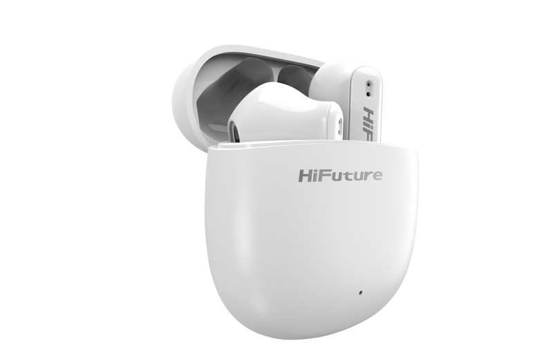 HiFuture ColorBuds2  Earbuds,  5 hours Play time, White