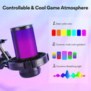 Maono DGM20S  USB RGB Gaming Microphone Kit Black
