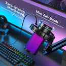 Maono DGM20S  USB RGB Gaming Microphone Kit Black