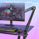 Maono DGM20S  USB RGB Gaming Microphone Kit Black
