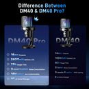 Maono DM40 Pro Wireless Condenser Microphone Black