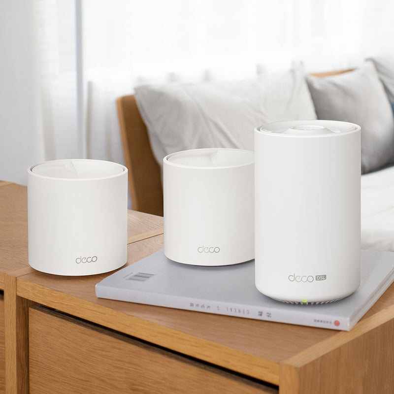 TP-Link Deco X50-DSL AX3000 VDSL Whole Home Mesh WiFi 6 Router - 3 Pack