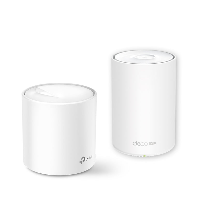 TP Link Deco X20-DSL(2-pack), AX1800 VDSL Whole Home Mesh WiFi 6 System