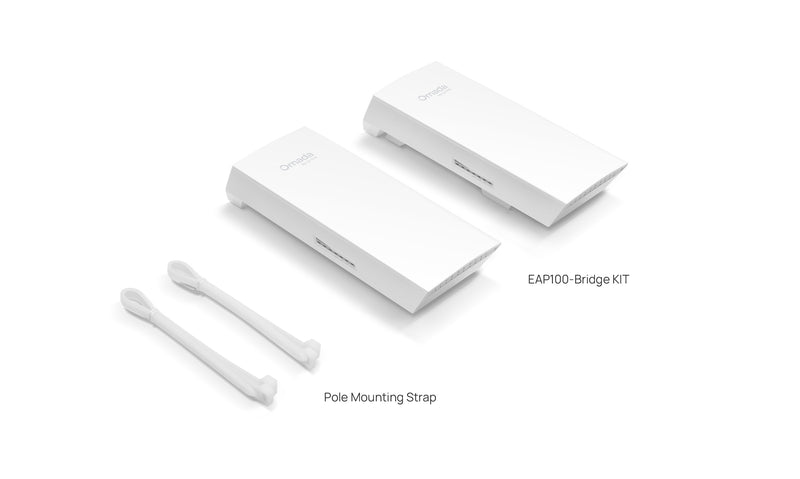TP-Link EAP100-Bridge KIT Omada 2.4GHz 300Mbps Indoor/Outdoor Wireless Bridge