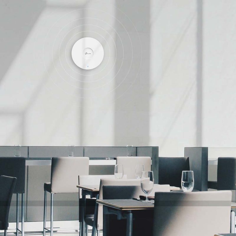 TP-Link AX1800 Wireless Dual Band Ceiling Mount Access Point by Omada SDN