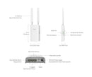 TP-Link ER603WP-4G-Outdoor, Omada 4G Cat4 N300 Outdoor PoE Gateway