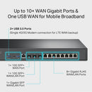 TP LINK ER8411 Omada VPN Router with 10G Ports