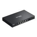 TP Link ES206XPP-M2 Omada 5-Port 2.5GBASE-T and 1-Port 10GE SFP+ Easy Managed Switch with 4-Port PoE++