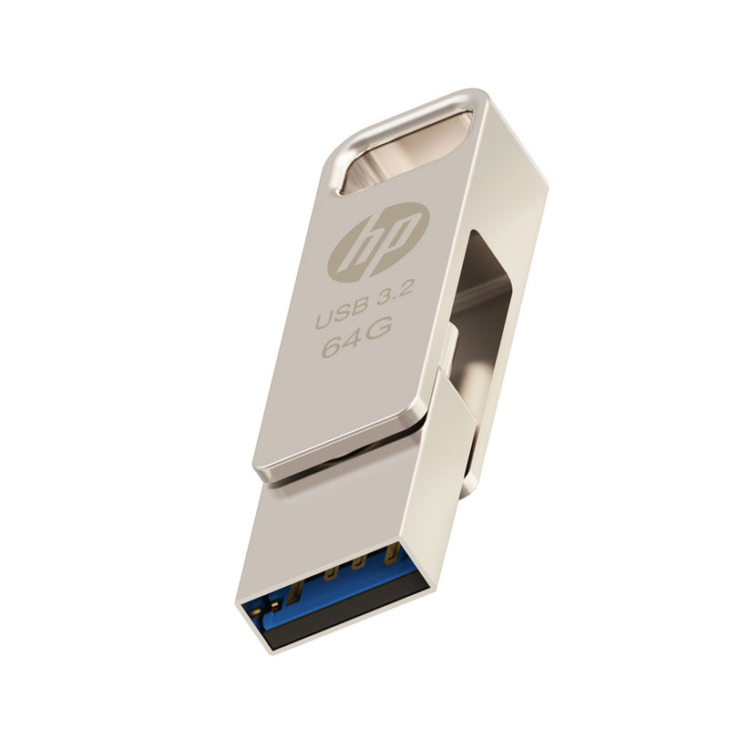 HP x206c OTG, Type-C USB 3.2, 64GB, Dual Flash Drive