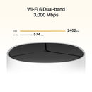 Mercusys Halo E85X AX3000 Whole Home Mesh Wi-Fi 6 System - 2 Pack