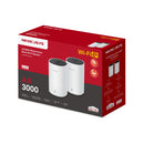 Mercusys Halo E85X AX3000 Whole Home Mesh Wi-Fi 6 System - 2 Pack