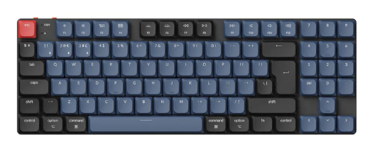 Keychron K13P-H3, 96% layout 100 Keys, Brown Switch, RGB, Black Hot Swap QMK/VIA Low Profile Gateron Wireless Mechanical Pro Keyboard