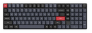 Keychron K17P-H1 96% Red Switch RGB Black Hot Swap QMK/VIA Low Profile Gateron Wireless Mechanical Pro Keyboard