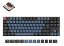 Keychron K1P-H3 K1 Pro, 80% TKL Layout 87,Brown Switch, RGB Backlight, Swappable Gateron Mechanical keyboard