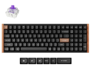 Keychron K4H-F1, HE, 96% layout Wireless Magnetic Nebula Switch Custom Keyboard, Special Ed Rosewood frame