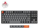 Keychron K8M-B1, 80% TKL Layout 87 Keys, Keychron Super Red Switch, RGB, Mechanical Wireless Keyboard