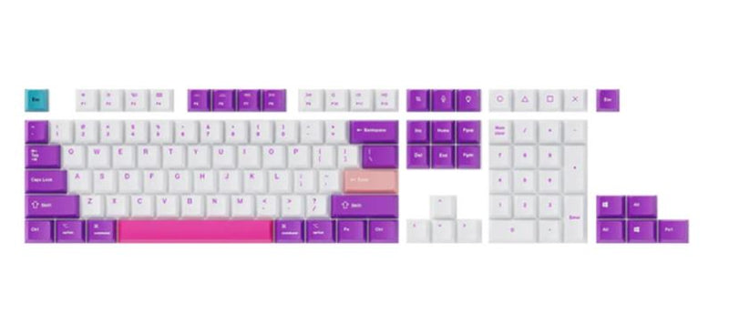 Keychron Keycap Set Unicorn A PBT Dye-Sub ANSI OEM US Q3 / Q4 / Q6 / K8 / K8 Pro / K10 / K12 / C1 / C2