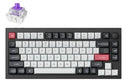 Keychron Q1H-M1, 75% Layout, HE, QMK Carbon Black, Gateron Double-Rail Magnetic Nebula Switch, Wireless Keyboard with Knob