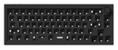 Keychron Q2P-B1 65% Barebone, RGB, Carbon Black QMK/VIA Wireless Mechanical Pro with Knob Keyboard