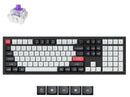 Keychron Q6H-M1, 100% Layout, HE QMK, Carbon Black, Gateron Double-Rail Magnetic Nebula Switch Wireless Keyboard with  Knob