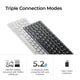 Keychron B3 Pro Ultra-Slim Wireless Keyboard - Ivory White