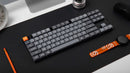 Keychron K1M-B3 80% Brown Switch RGB Black QMK/VIA Low Profile Gateron Wireless Mechanical  Keyboard