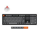 Keychron K10 Max QMK  (Hot Swap) RGB Backlight Super Red Wireless Mechanical Keyboard