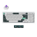 Keychron Q5H-P1 HE, 96% layout, QMK, Shell White, Gateron Double-Rail Magnetic Nebula Switch, Wireless Keyboard, with knob