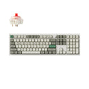 Keychron Q6 Max QMK/VIA  Shell White Gateron Jupiter Red Wireless Custom Mechanical Keyboard