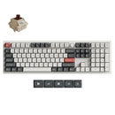 Keychron Q6 Ultra 8K Wireless White Silk POM Switch BROWN Custom Mechanical Keyboard