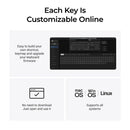 Keychron Q6 Ultra 8K Wireless White Silk POM Switch BANANA Custom Mechanical Keyboard