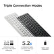 Keychron B5 Pro Ultra-Slim Wireless Keyboard - Ivory White