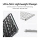 Keychron B5 Pro Ultra-Slim Wireless Keyboard - Ivory White
