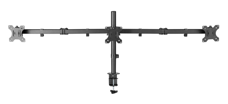 Economy Triple Monitor Steel Monitor Arm 13-32
