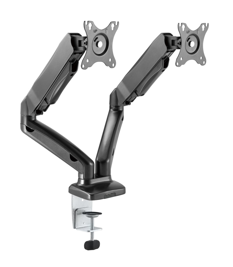 Bracom Economy Dual-Screen Spring-Assisted Monitor Arm