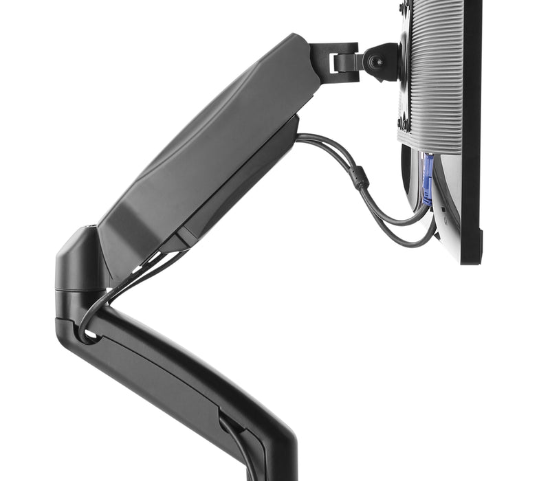 Bracom Economy Dual-Screen Spring-Assisted Monitor Arm