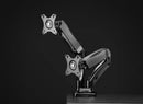 Bracom Economy Dual-Screen Spring-Assisted Monitor Arm