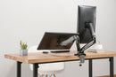 Bracom Economy Dual-Screen Spring-Assisted Monitor Arm
