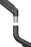 Bracom Dual Monitor Pipe-Shaped Counterbalance Spring-Assisted Monitor Arm