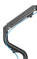 Bracom Dual Monitor Pipe-Shaped Counterbalance Spring-Assisted Monitor Arm