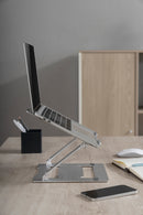 Bracom Foldable Stepless Adjustment Aluminium Riser For Most 11"-17"