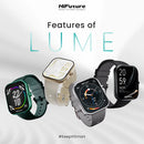 HiFuture LUME Smartwatch Champagne Gold